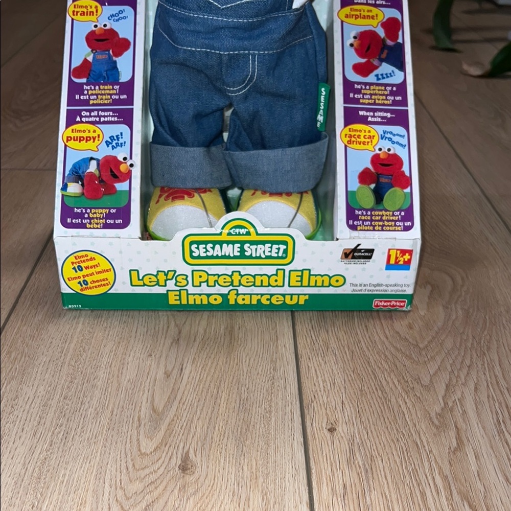 Vintage 1999 Let's Pretend Elmo - Picture 7 of 9